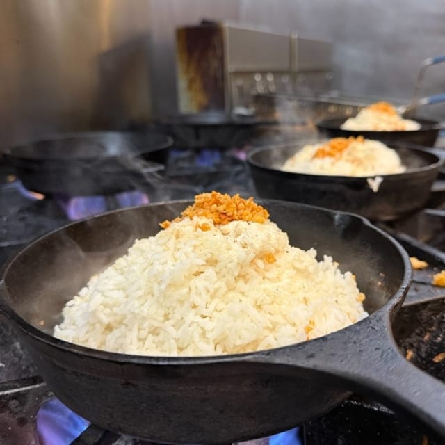 Chicken Garlic Fried Rice.