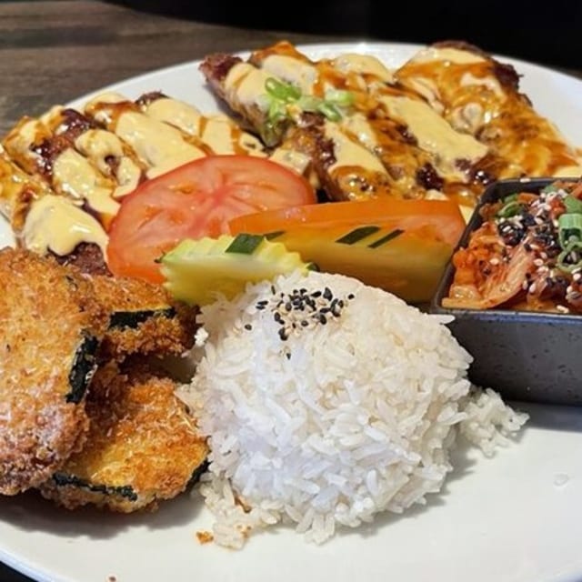 3. Pork Katsu Platter.