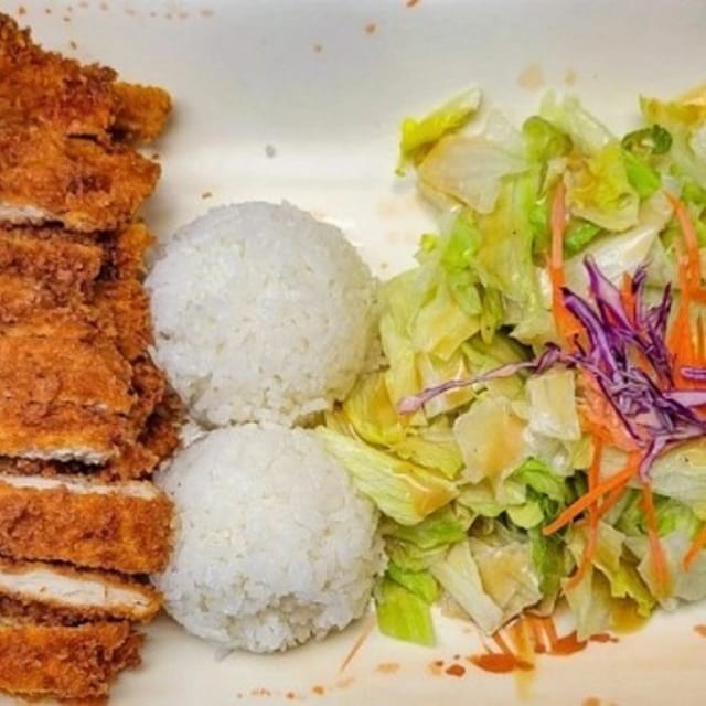 1. Chicken Katsu Platter.