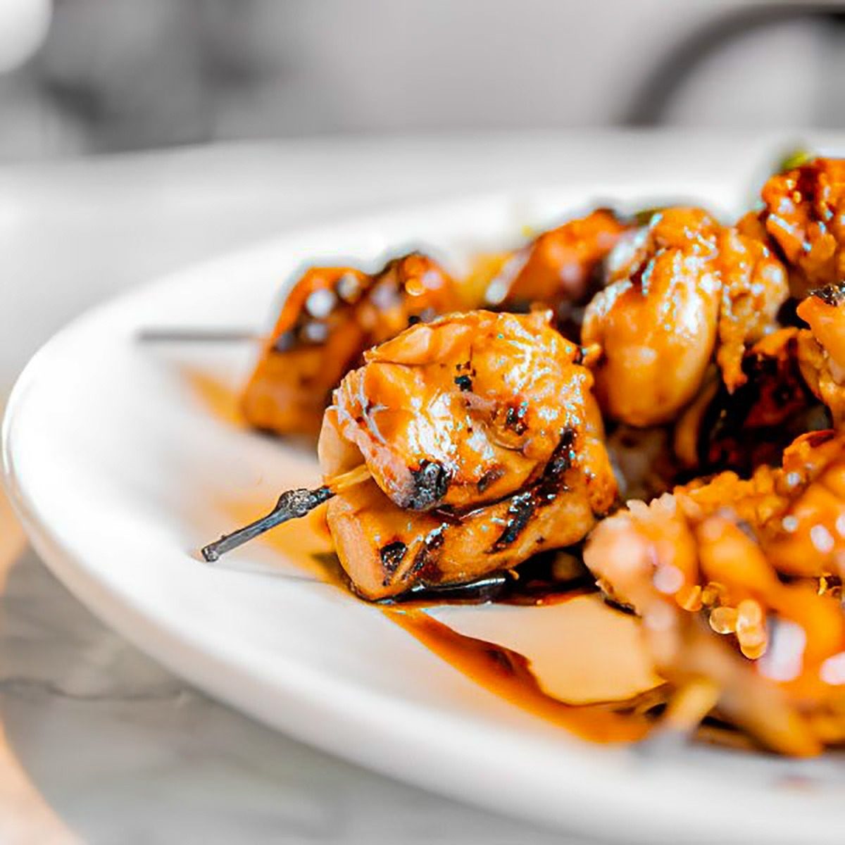 2. Chicken Yakitori Platter.