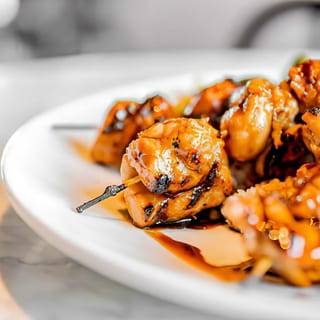2. Chicken Yakitori Platter
